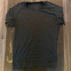 Lulu lemon Large Black Athletic T Shirt